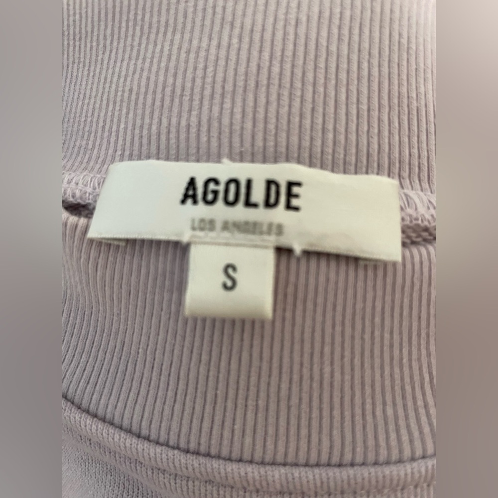 Agolde Puff Sleeve Sweatshirt Tee - Picture 3 of 6
